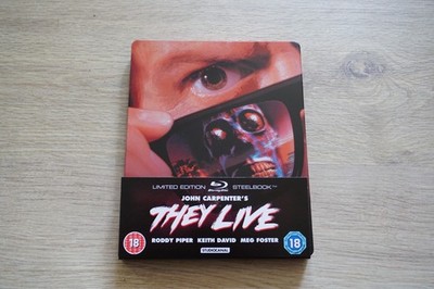 They Live/Sie leben - Blu ray Steelbook Zavvi
