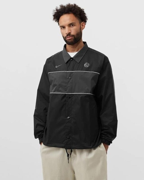 Men Nike Jacket Black Nylon 34 / XS / 42