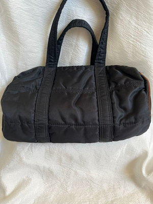 PORTER Yoshida Mini Duffle Bag Black Mini Boston Handbag Japan | eBay