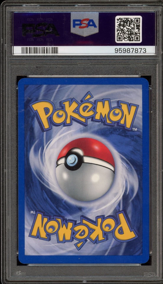 Pokemon Rocket's Mewtwo Gym Challenge Unlimited Holo Rare #14 PSA 8 - Image 2 of 2