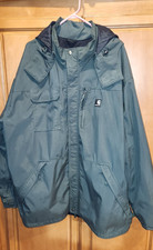 Carhart Green Stormdefender Hooded Work Jacket Weatherproof Mens 3XL