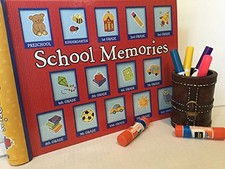 SCHOOL MEMORIES K-12 KEEPSAKE ALBUM By Lisa Mierzwa