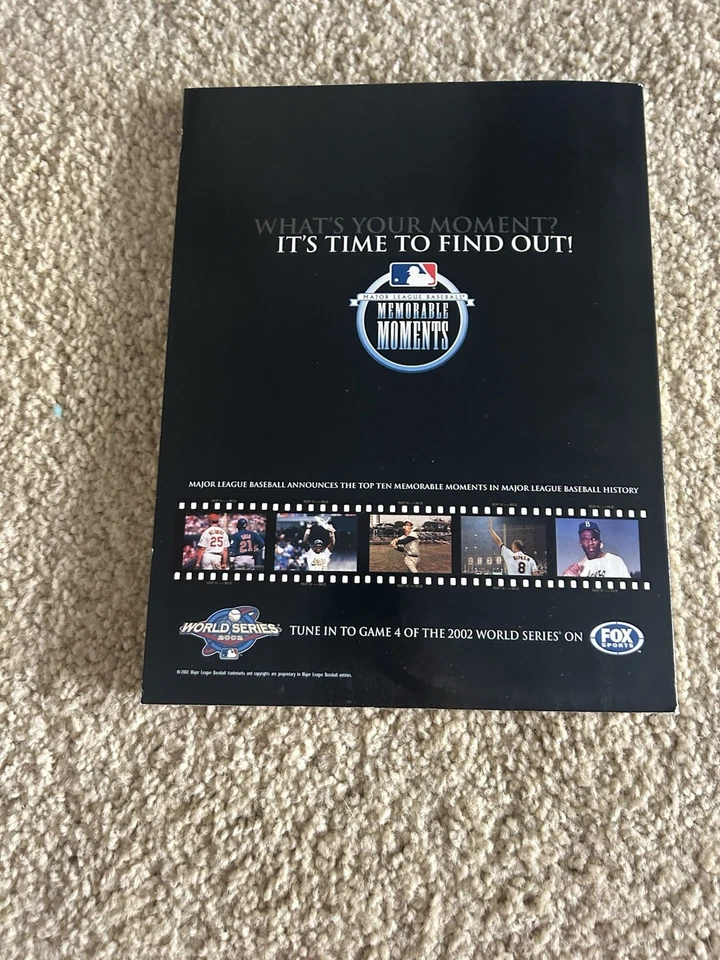 2002 World Series Program Magazine San Francisco Gaints / Anaheim Angels - Image 4 of 4