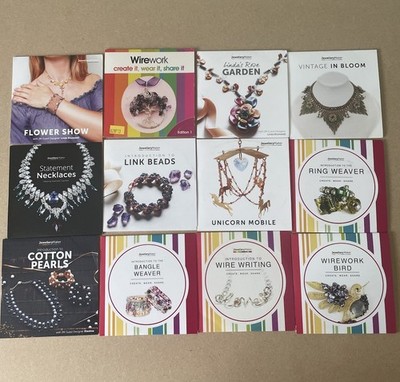 12 x Schmuckmacher DVD Anleitung Konvolut Restposten Auffädeln Drahtarbeit Bastelanleitung
