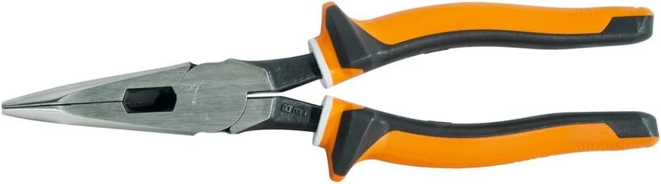 Klein Tools 2038EINS Cortador Lateral Nariz Larga Aislado 8 Pulgadas, Naranja/Gris Foto 4 de 4
