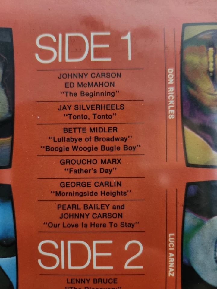 Johnny Carson Here's Johnny 1974 Vinyl 33 RPM 12" The Tonight Show New Sealed - Image 4 of 4