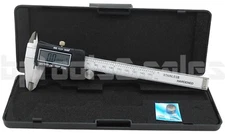 6" Digital Electronic Caliper 3 Way Stainless Steel MM/SAE/Fractional LCD w/ Box