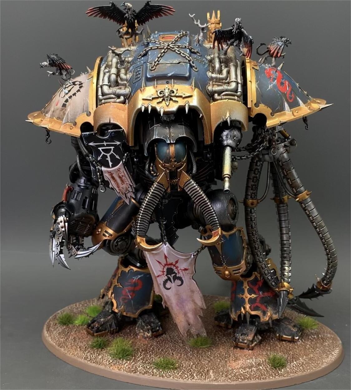 Knight Abominant Chaos Knights Armies of Chaos Warhammer 40K