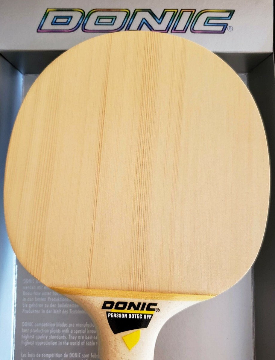 Donic Persson Dotec OFF 7 Ply Unique Right Handle Version Table 