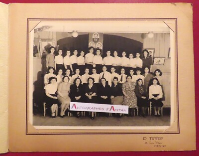   WIEN Fotograf P. TARDY alte Gruppenfotografie Mädchen Frauen