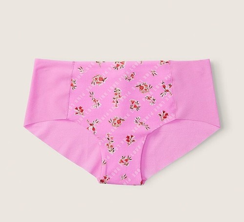 2 PACK Victoria's Secret PINK No-Show Hiphugger Hipster Panty Medium NWT - Picture 2 of 2