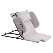 Electric Rest With Backrest Armrest Back Lifting Bed With pillows and foot pads-