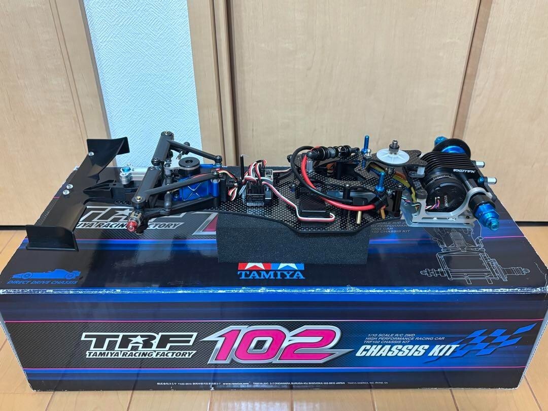 Tamiya TRF102 Partly assembled Optional parts included RC F1