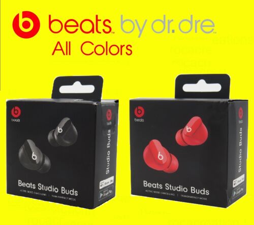 BOITE DE VENTE AU DÉTAIL sans fil Beats by Dr. Dre Beats Studio Buds et câble de charge original - Photo 1 sur 13