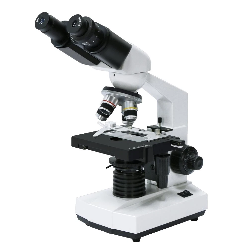 Microscopios médicos binoculares de microscopio compuesto
