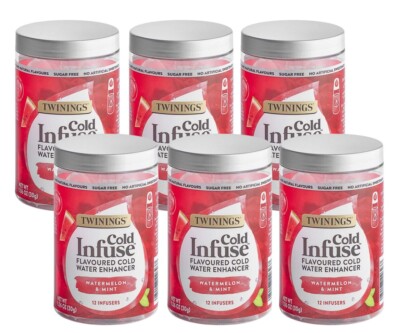 Twinings Cold Infuse Watermelon & Mint Cold Enhancer - 6 PACK