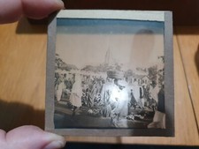 Antique Glass Slide Hindu Market India (25)