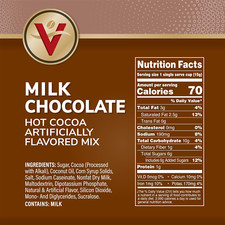 Victor Allen Coffee, Milk Chocolate Hot Cocoa Single Serve Cups, 42 Count