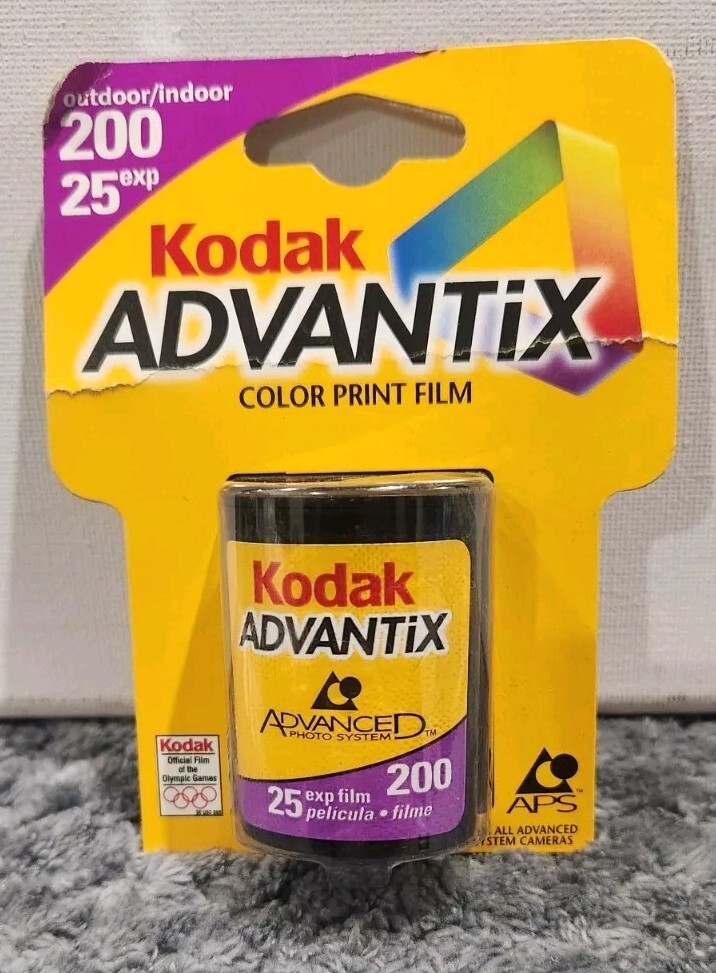 Advanced Photo System Kodak Advantix Film Processing Advantix 200