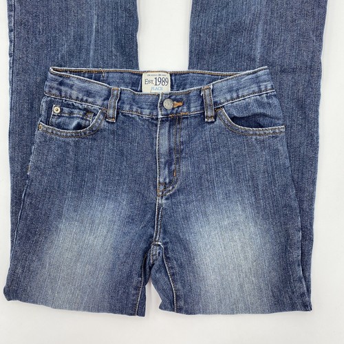 Childrens Place Boys Sz 12 (26x26) Bootcut Jeans Adjustable Waist 5-Pocket EUC - Picture 3 of 6