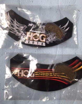 Harley-Davidson HOG Patch*6/Pin Badge*3 set Harley-Davidson Harley 