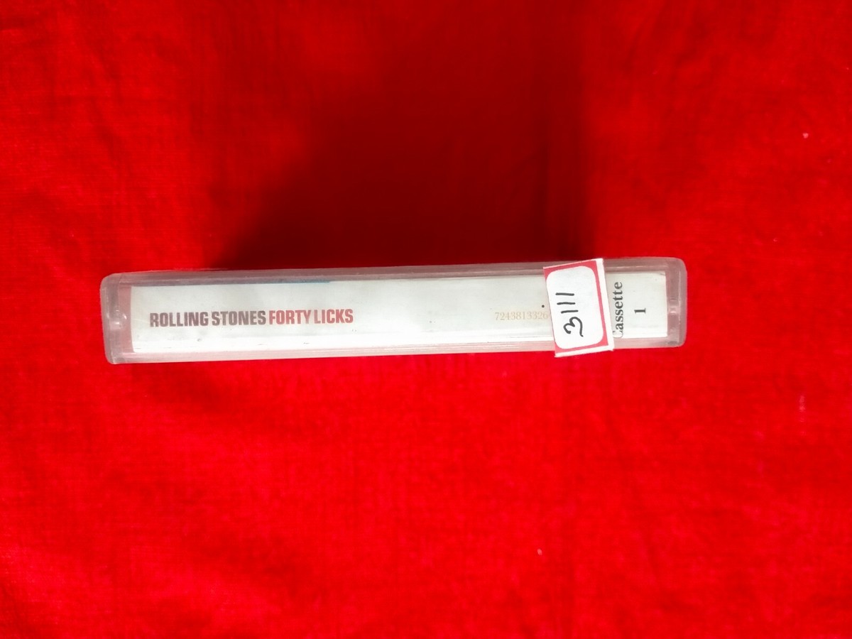 Rolling Stones Forty Licks Rare Orig Cassette Tape India Indian
