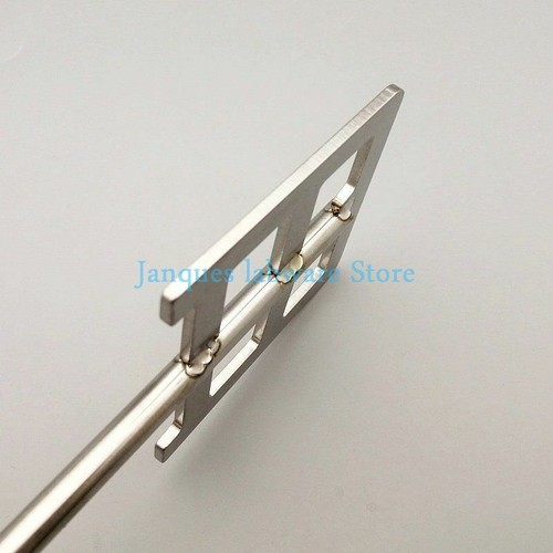 Stirring Blade Stainless Steel Leaf Square Stir Paddle Rod Lab Dispersion Paddle - Picture 10 of 12