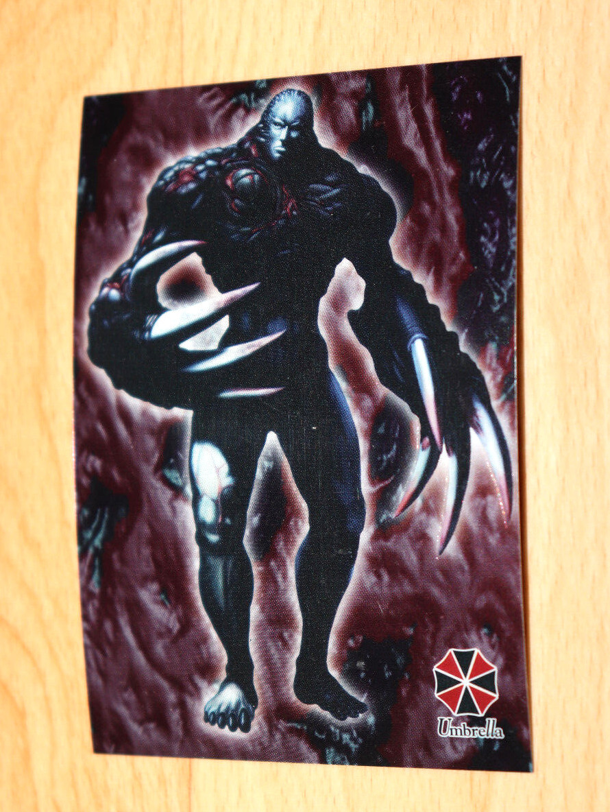 1998 Resident Evil 1 2 3 Wildstorm Trading Card Capcom Super