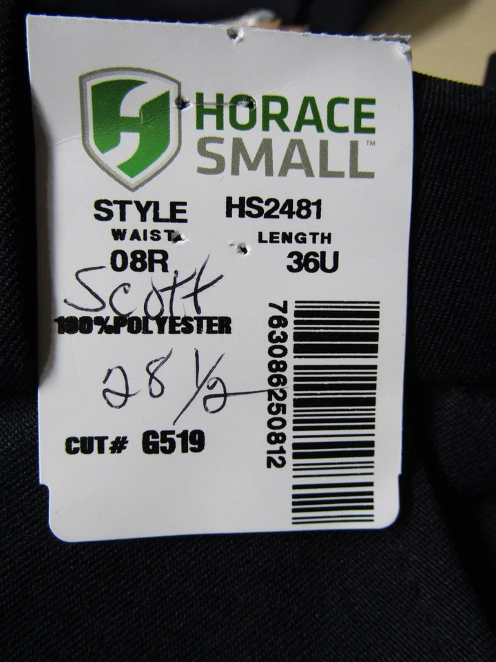 NEW Horace Small Sentry Police Uniform Pants Trousers - Dark Blue - Women's 08 - Image 2 of 4