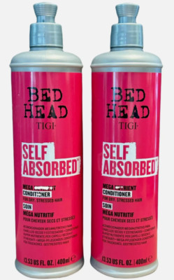 2 New Bed Head TIGI Mega Nutrient Conditioner, Self Absorbed, Nourishing 13.53oz