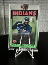 Topps 2021 Franmil Reyes Auto Green #13/99