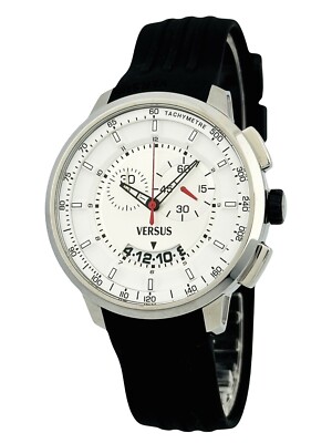 Versus by Versace SGV010013 Chronograph Men's Big Date Black