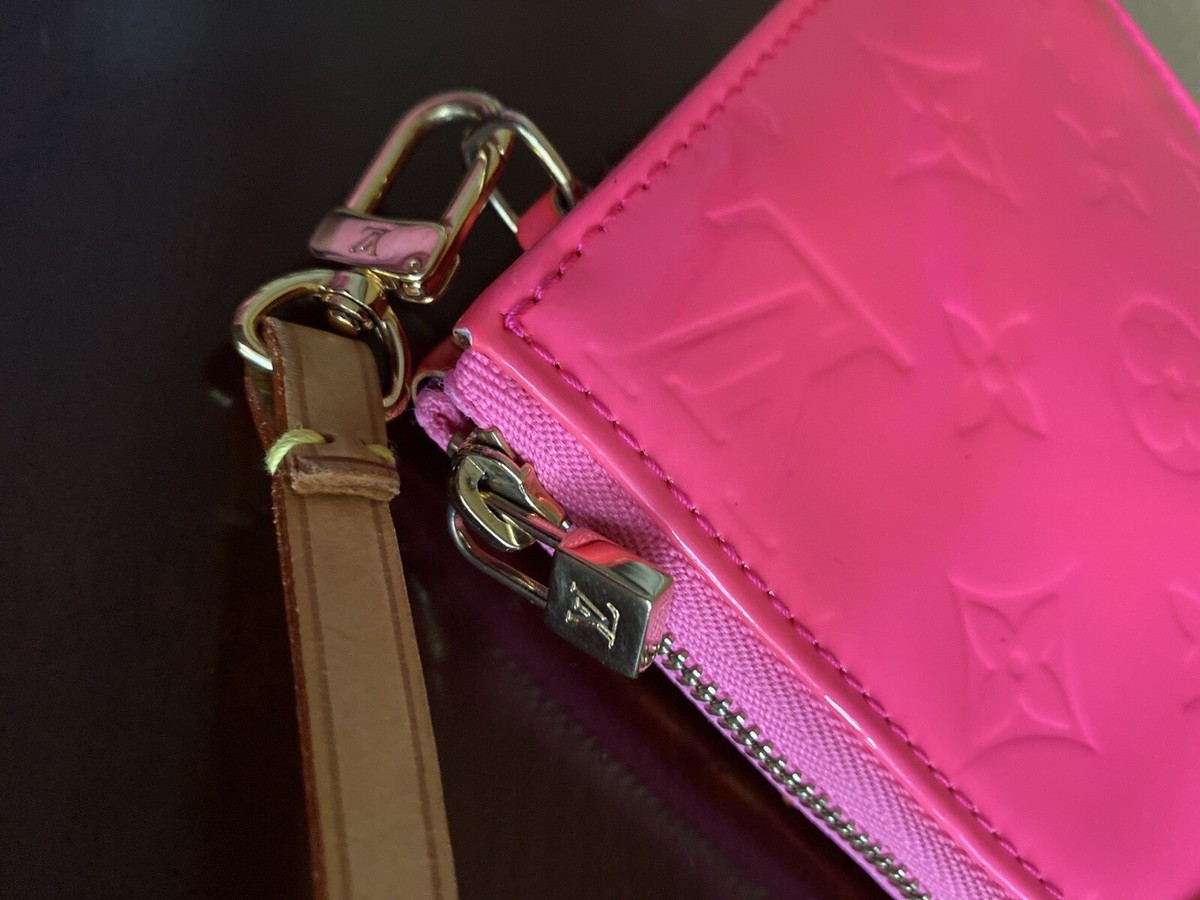 Louis Vuitton x Robert Wilson Neon Pink Orange Vernis Pochette