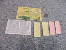 Champ decals HO HD-19 HD-19W Dimensional Data  Express Refrigerator white    E80