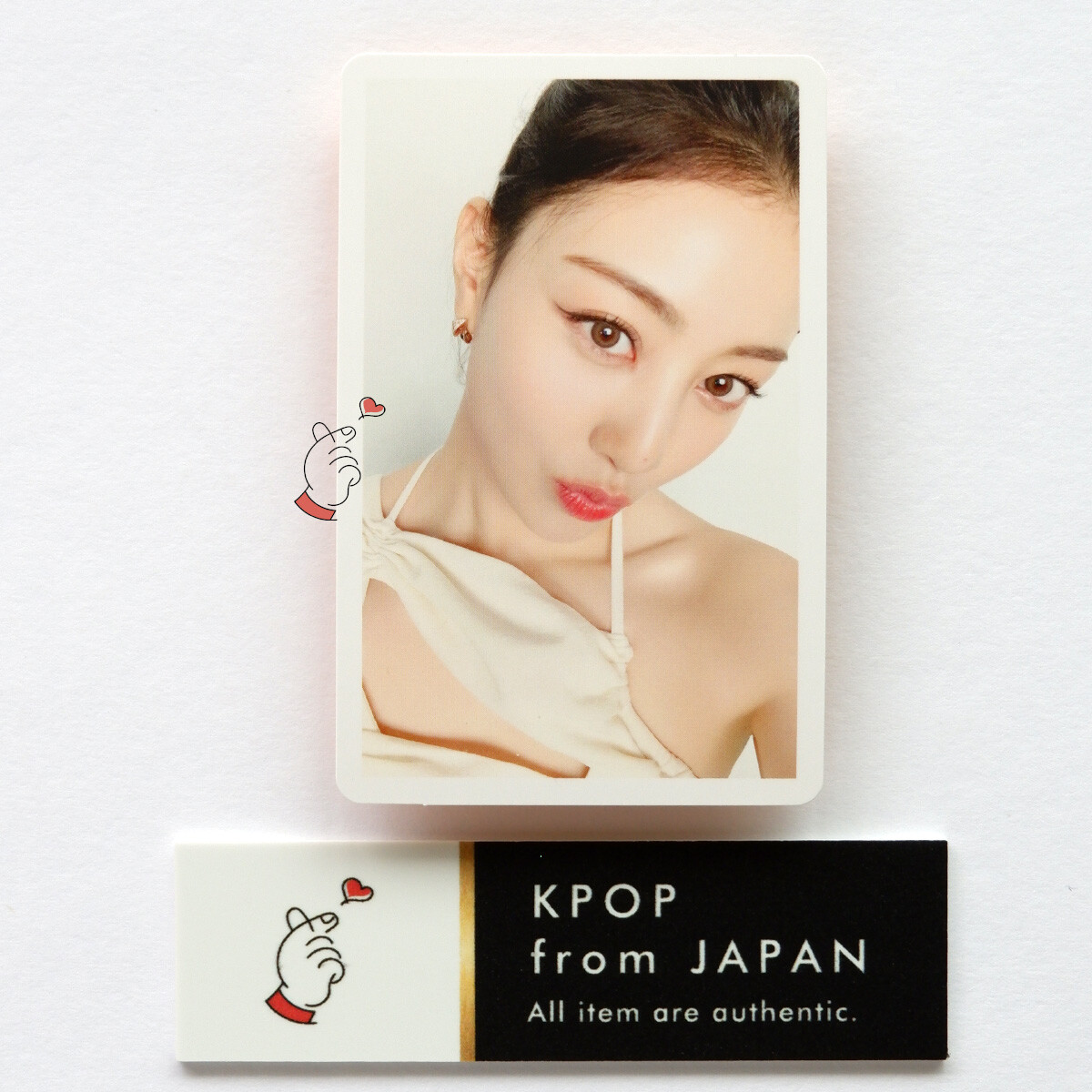 JIHYO TWICE Hare Hare ONCE JAPAN ver. Official Photocard Japan fan