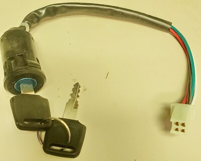 4-Wire Off-Road Start Ignition Key Switch with 2 Keys