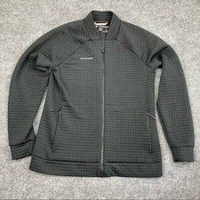 Mammut Women's The Ml Bomber Jacket Size Small Black Performance 1014-02720