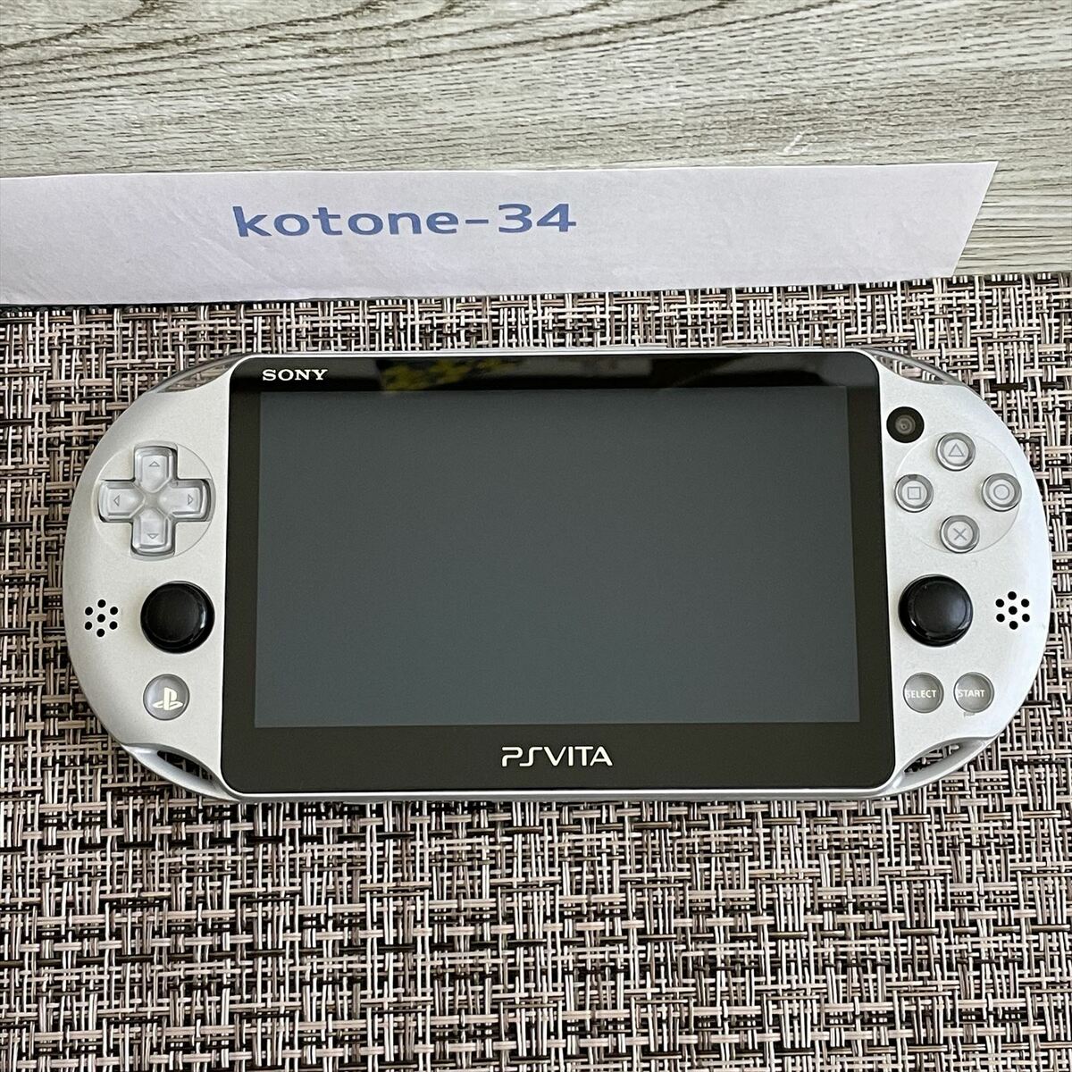 PS Vita Console Silver PCH-2000 psvita Sony PlayStation Used in Japan Tested