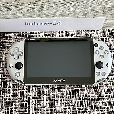 PS Vita Console Silver PCH-2000 psvita Sony PlayStation Used in Japan  Tested | eBay