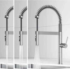 Vigo VG02052ST Edison 1.8 GPM 20" H Single Handle 1 Hole Pre-Rinse - Stainless S