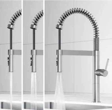 Vigo VG02052ST Edison 1.8 GPM 20" H Single Handle 1 Hole Pre-Rinse - Stainless S