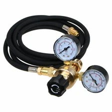 Argon CO2 fit Lincoln Mig Tig Flow Meter Welding Regulator Welder Gauge Gas Hose