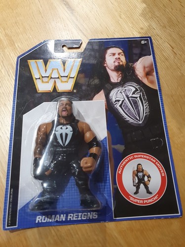WWE Roman Reigns RARE Retro Mattel Figure...