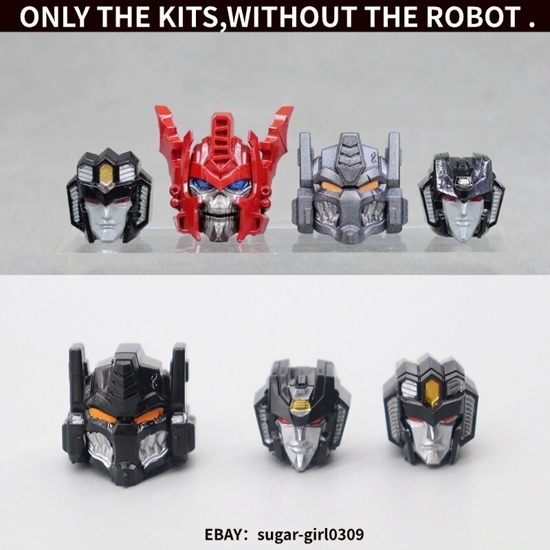 Replacement Head Upgrade Kit For SG Grimlock Magnus Reactive