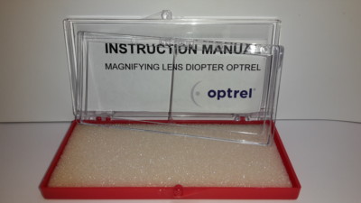 Optrel Korrekturglas +2.5, e684 e680, e670, e650, vegaview 2,5, p550,p530,p330