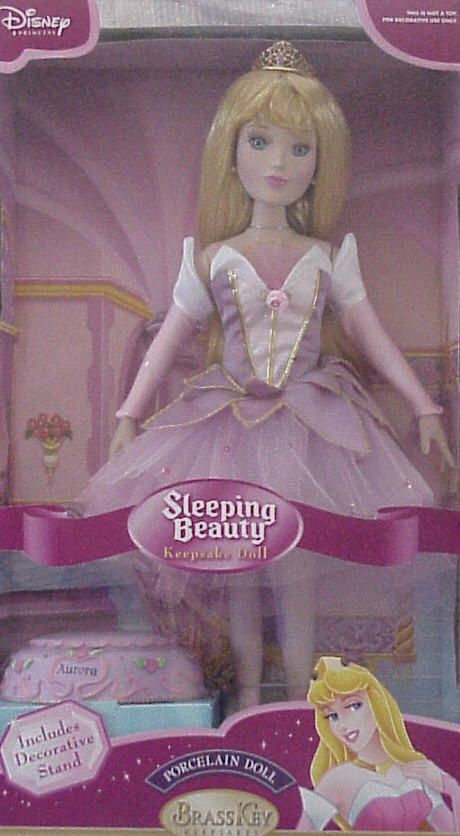 aurora porcelain keepsake doll