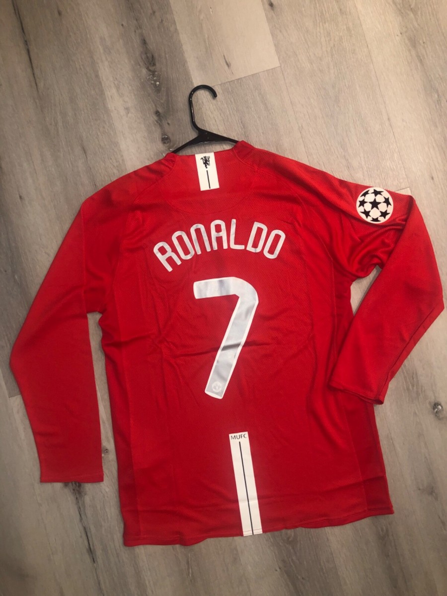 Cristiano Ronaldo #7 2008 UCL Final Manchester United Nike