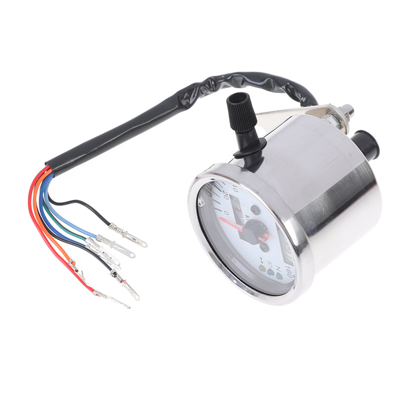 Universal Motorcycle Dual Speedometer Odometer 12V Motorcycle with LED