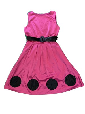 oscar de la renta pink dress