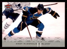 2009-10 Ultra #159 Andy McDonald St. Louis Blues